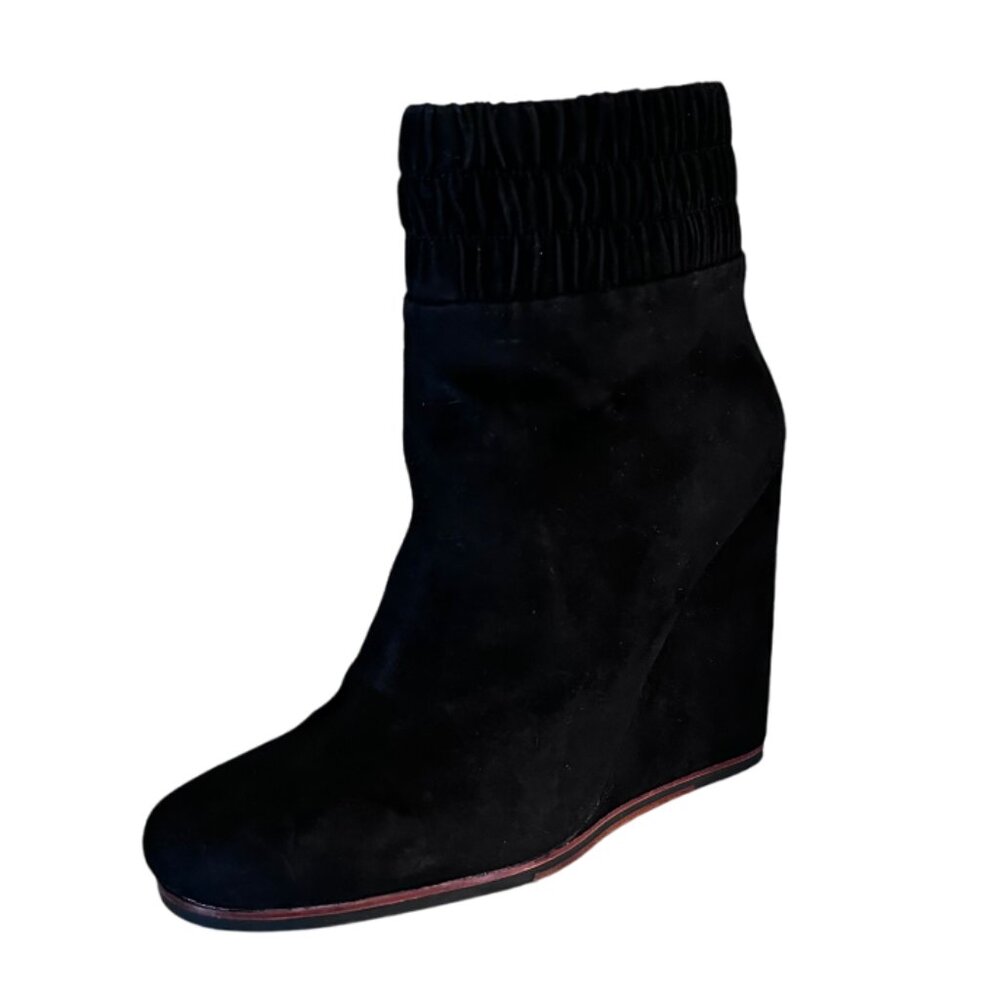 DOLCE VITA TILDEN SUEDE WEDGE BOOTIE, NIB